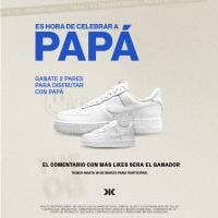 KICKS te regala un par de zapatillas para papá y para ti por el día del padre.